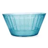 Salad Bowl Quid Gaia Turquoise Plastic Ø 25 cm (12 Units)