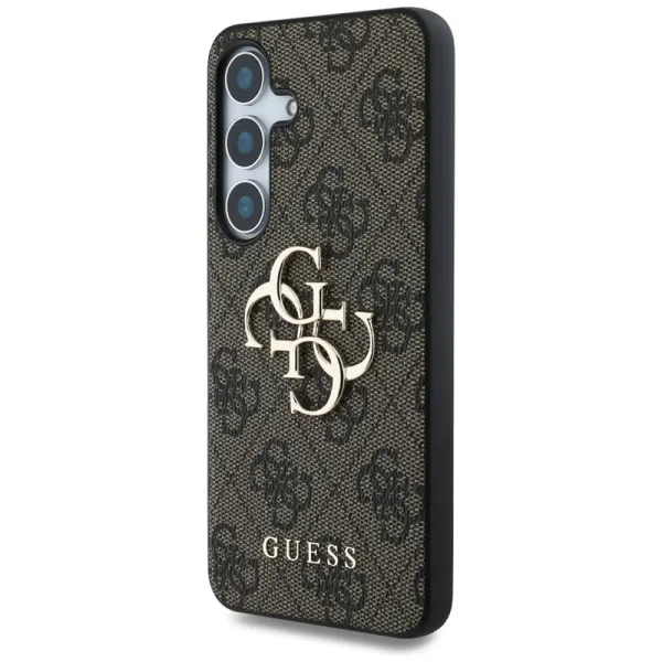 Guess Big 4G Logo Classic Logo - Case for Samsung Galaxy S25+ (brown)