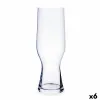 Beer Glass Bohemia Crystal Premiere Craft Transparent Glass 550 ml (6 Units)