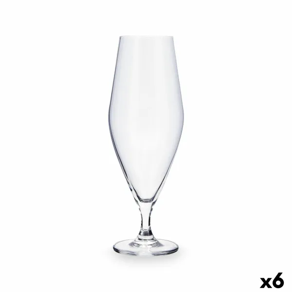 Стакан Bohemia Crystal Premiere Universal Прозрачный Cтекло 380 ml Пива (6 штук)