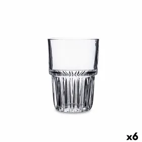 Lasi Quid Cubik Läpinäkyvä Lasi 310 ml (6 osaa)