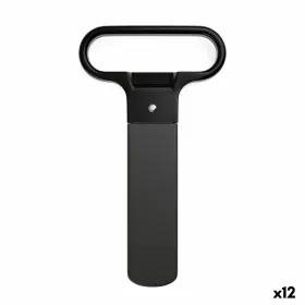 Butelių atidarytuvas Koala Basic Juoda Metalinis 11 x 6,5 x 1 cm (12 vnt.)