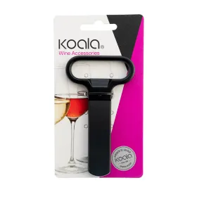 Butelių atidarytuvas Koala Basic Juoda Metalinis 11 x 6,5 x 1 cm (12 vnt.)