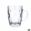 Пивная кружка Quid Espuma Прозрачный Cтекло 560 ml (6 штук)