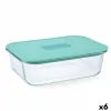 Герметичная коробочка для завтрака Luminarc Joy Синий Cтекло 1,5 L (6 штук)