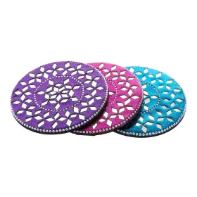 Paliktņi DKD Home Decor Alumīnijs Koks MDF (3 pcs)