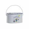 Jääkulho DKD Home Decor Valkoinen Monivärinen Metalli 24,5 x 17 x 13 cm