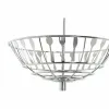 Hedelmäkulho DKD Home Decor Hopeinen Metalli Muovinen 28 x 28 x 40 cm