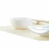 Suši Komplekts DKD Home Decor Bambuss Keramika Balts Dabisks Austrumniecisks 28,5 x 19,5 x 3,3 cm (9 Daudzums) (28,5 x 19,5 x 3,