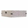 Servetėlės laikiklis DKD Home Decor Mėlyna Žalia Rožinė Metalinis Medžio MDF 3 Dalys 22 x 18 x 6 cm