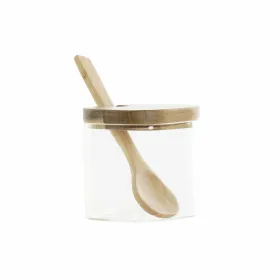 3 indeliai DKD Home Decor Spalvotas Skaidrus Natūralus 150 ml 20,5 x 8 x 1,5 cm