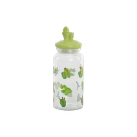 лодка DKD Home Decor Керамика Стеклянный Кактус PE Boho (1400 ml) (10,5 x 28 cm)