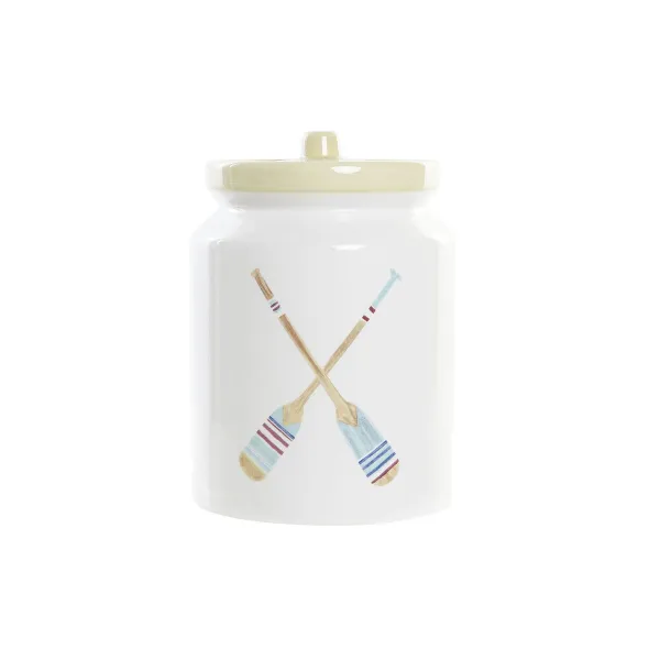 Skārdene DKD Home Decor Airi 4 Daudzums Dolomite 15 x 15 x 22 cm
