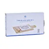 Juustolautanen DKD Home Decor Bambu Alumiini Kivitavara 21,5 x 11,8 x 1,5 cm (3 Kappaletta)