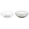 Vaisių dubuo DKD Home Decor Spalvotas Metalinis Medžio MDF 28 x 28 x 11 cm (2 vnt.)