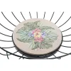 Ваза для фруктов DKD Home Decor Разноцветный Металл Деревянный MDF 28 x 28 x 11 cm (2 штук)
