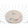 Fruit Bowl DKD Home Decor Multicolour Metal MDF Wood 28 x 28 x 11 cm (2 Units)