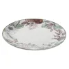 Плоская тарелка DKD Home Decor Цветы Porcelāns (27 x 27 x 2 cm)