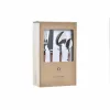 Galda piederumi DKD Home Decor Dabisks Sudrabains Nerūsējošais tērauds (2,6 x 1 x 23 cm) (16 pcs)
