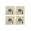 Sushisetti DKD Home Decor 14,5 x 14,5 x 31 cm Sininen Kivitavara Itämainen (16 Kappaletta)