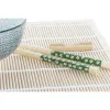 Suši rinkinys DKD Home Decor 14,5 x 14,5 x 31 cm Žalia Keramikos dirbinys Rytietiškas (16 Dalys)