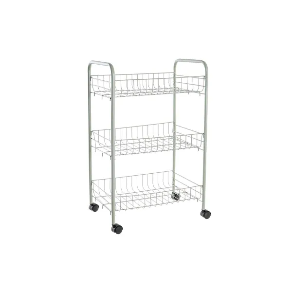 Стол-тележка DKD Home Decor Zaļš Metāls polipropilēns 40 x 26 x 62 cm