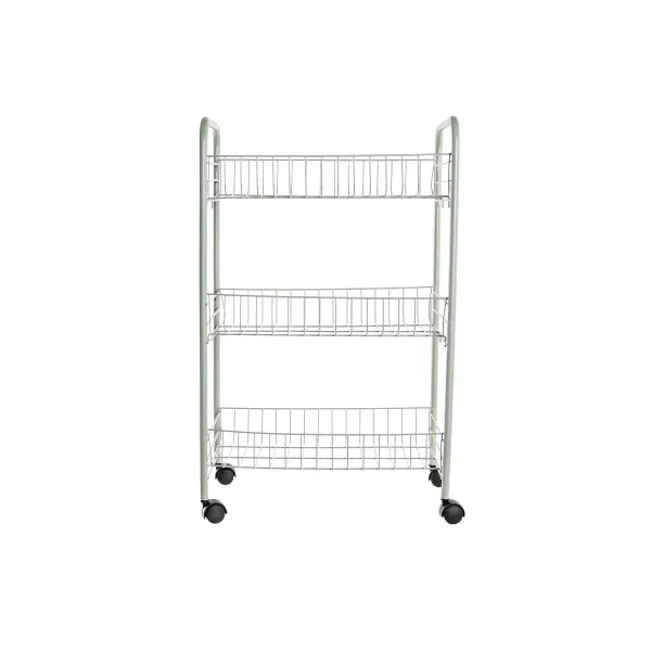 Стол-тележка DKD Home Decor Зеленый Металл полипропилен 40 x 26 x 62 cm