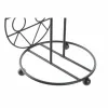 Держатель кухонной бумаги DKD Home Decor Чёрный Металл 15,5 x 15,5 x 39,5 cm