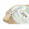 Сырная доска DKD Home Decor Бамбук Керамика 28 x 18 x 3 cm (12 штук)