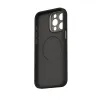 Moshi Napa MagSafe - Leather case for iPhone 15 Pro Max (Midnight Black)