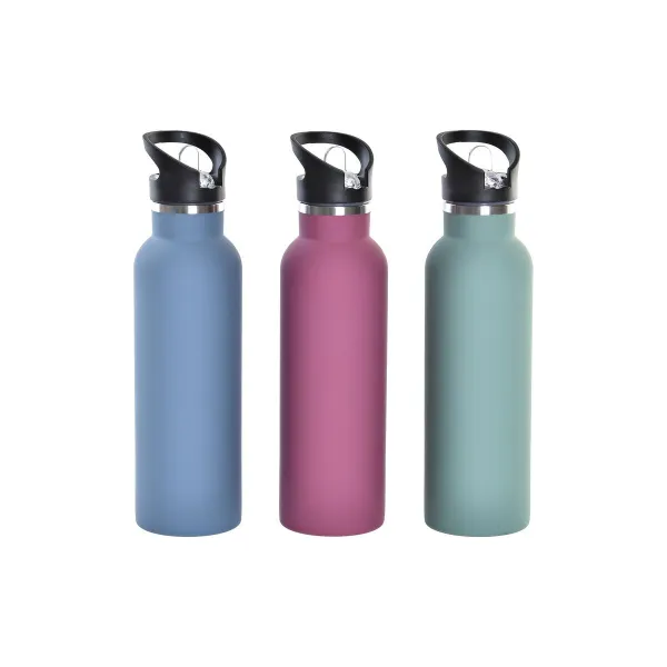 Termo Puodelis DKD Home Decor Dviguba siena 3 Dalys