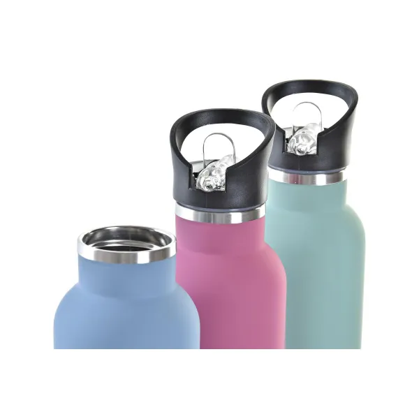 Termo Puodelis DKD Home Decor Dviguba siena 3 Dalys