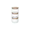 Набор из 3 банок DKD Home Decor 10 x 10 x 7,5 cm
