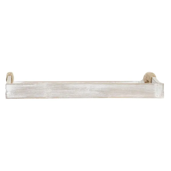Tarjotinsetti DKD Home Decor Monivärinen 40 x 30 x 6 cm Puu MDF (2 osaa)