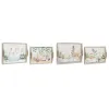 Набор подносов DKD Home Decor 40 x 30 x 6 cm Деревянный MDF (2 штук)