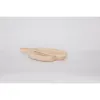 Užkandžių dėklas DKD Home Decor Šviesiai rudas Natūralus Tropinis 38 x 21 x 5 cm 30 x 21 x 5 cm