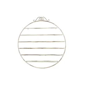 Pulloteline DKD Home Decor Metalli Valkoinen (105 x 9,5 x 114 cm)