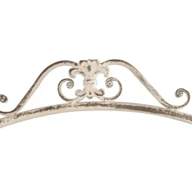 Pulloteline DKD Home Decor Metalli Valkoinen (105 x 9,5 x 114 cm)