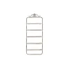 pudeļu statīvs DKD Home Decor Metāls Balts (39 x 9,5 x 102,5 cm)