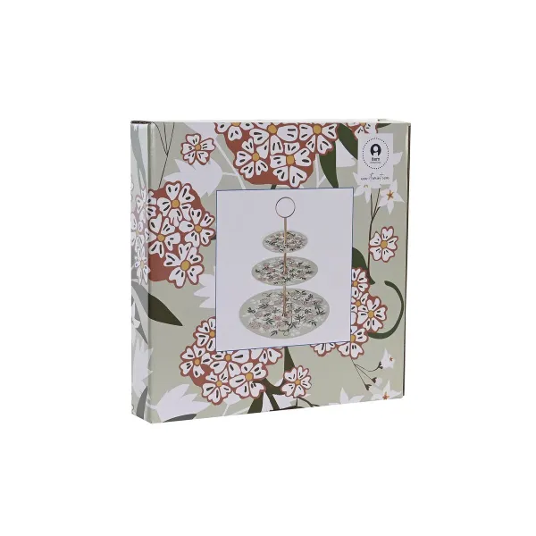 Vaisių dubuo DKD Home Decor Žalia Rusvai gelsva Metalinis Porcelianas Tradicinis 27 x 27 x 34 cm