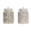 Purkki DKD Home Decor Alumiini Dolomite Perinteinen (2 osaa)