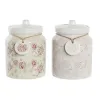 Skārdene DKD Home Decor 12 x 12 x 16 cm 1 L Dolomite Tradicionāls (2 gb.)