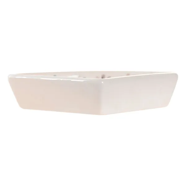 поднос для закусок DKD Home Decor 21,5 x 21,5 x 1 cm Разноцветный Керамика