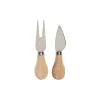 Välipalatarjotin DKD Home Decor 24,5 x 20 x 1,2 cm Beige Vihreä Kivitavara