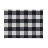 Фартук с карманом DKD Home Decor 70 x 1 x 85 cm Синий Хлопок Белый