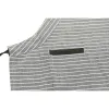 Фартук с карманом DKD Home Decor 70 x 1 x 85 cm Серый Хлопок Белый Зеленый