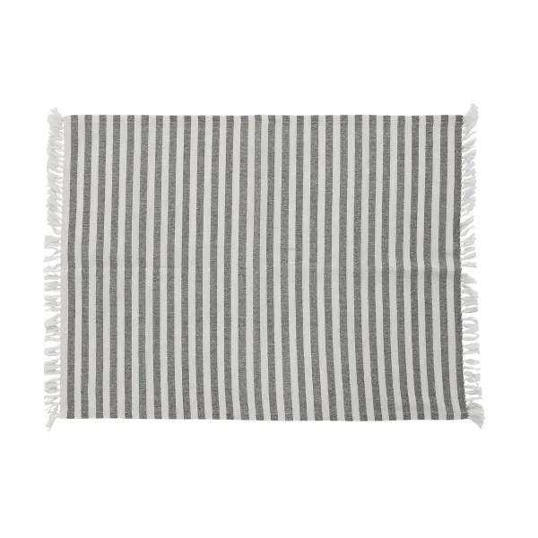 Фартук с карманом DKD Home Decor 70 x 1 x 85 cm Серый Хлопок Белый Зеленый