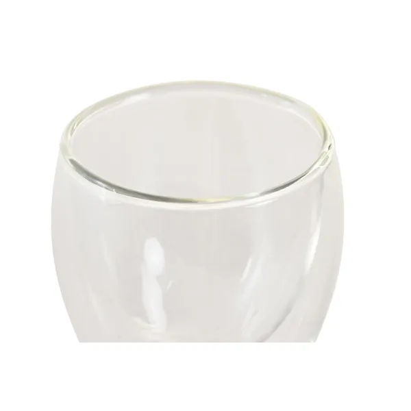 Набор стаканов DKD Home Decor Прозрачный Стеклянный Боросиликатное стекло 100 ml 2 Предметы