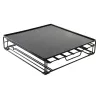 Kafijas Kapsulu Organizators DKD Home Decor 28,7 x 32 x 7 cm Melns Metāls