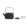 Чайник DKD Home Decor Чёрный Нержавеющая сталь Белый 1,2 L (2 штук)
